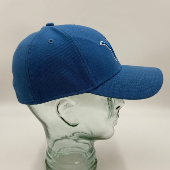 New Era 39THIRTY Detroit Lions Hat Light Blue Cap Fitted Size Medium/Large NFL - Picture 4 of 10